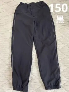 ユニクロ　ウォームイージーパンツ/ジョガー　黒