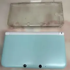 美品 3dsLL 本体　ミントホワイト