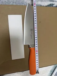 Victory 440 Stainless 三徳包丁 オレンジハンドルのサムネイル
