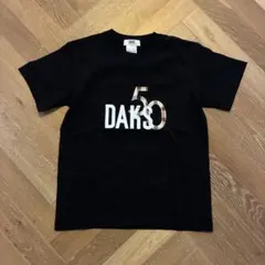 新品級DAKS Tシャツ ブラック ロゴプリント Sサイズのサムネイル