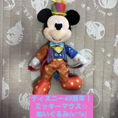 ディズニーリゾート40周年！ドリームゴーラウンド♪ミッキー ぬいぐるみ^ ^のサムネイル