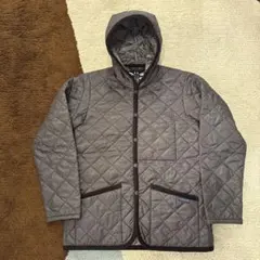 LAVENHAM フード付きキルティングジャケット英国製