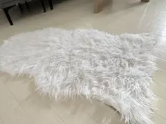 フェイクムートンラグ 100×60