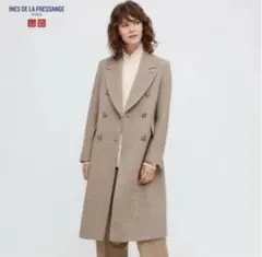 未使用　UNIQLO イネス　チェスターコートのサムネイル