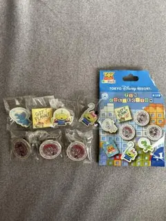 ディズニー トイストーリーホテル ピンバッジ バズ ウッディ ジェシー