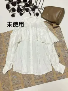 DESIGNWORKS 長袖シャツ ホワイト サイズ38のサムネイル