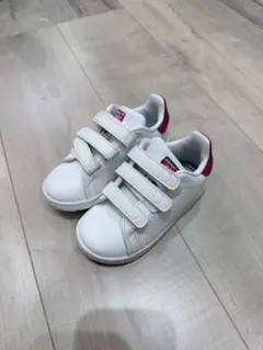 adidas Stan Smith キッズスニーカー ホワイト/ピンク