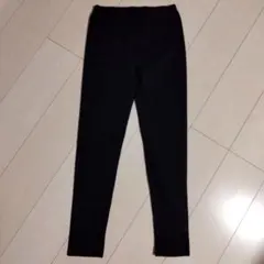 MUJI 黒 レギンスパンツ 150サイズ