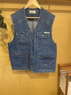 ZEBRA ゼブラ デニムベスト インディゴ
