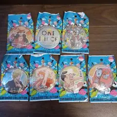 ONE PIEC缶バッジコレクション7点セット