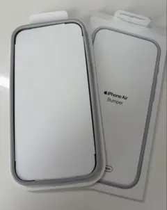 Apple純正 iPhone Air バンパー - ライトグレイ