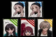 ガールズバンドクライ　マフラータオル　ラウンドワン　4種　仁菜