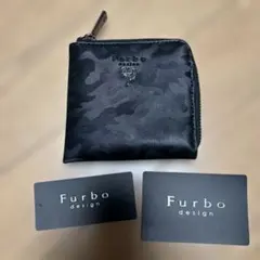 Furbo design カモフラ柄 L字ファスナー 二つ折り財布のサムネイル