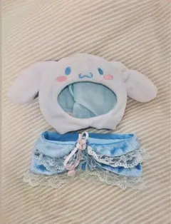 サンリオ ぬいぐるみ用コスチュームM シナモロール　ぬい服　シナモン