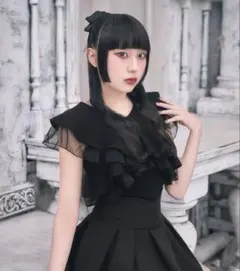 ミシェルマカロン ハイヒールサテンリボンパンプス S - メルカリ