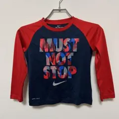 Nike DRI-FIT MUST NOT STOP 長袖Tシャツ 110cm