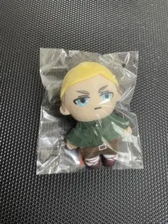 劇場版 進撃の巨人 エルヴィン ぬいぐるみキーホルダー ラストアタック