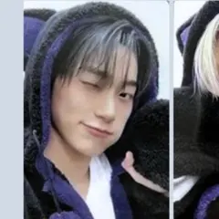 ATEEZ Makestar トレカ アチズ 黒猫 ヨントン フォト サン