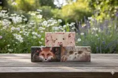 動物デザイン アイシャドウパレット豚と猫と狐まとめ買い取