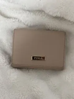 【値下げ可能です】FURLA 三つ折り財布 ベージュ