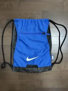 Nike ドローストリングバック 青