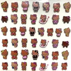 ガングロキティ 日焼けキティ サンリオ ネイルシール