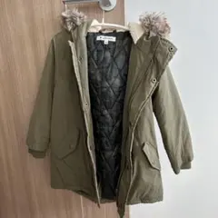 GLOBAL WORK 中綿コート Mサイズ カーキ