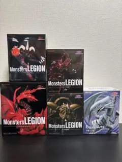 遊戯王デュエルモンスターズ　フィギュア５点セット　新品未開封