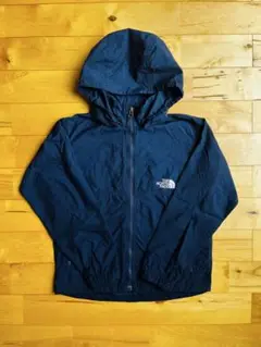 美品　ノースフェイス／コンパクトジャケット／ネイビー／140size