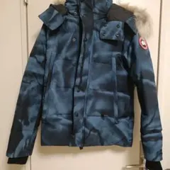 【中古】カナダグース　ウィンダムパーカー　ブルーカモ　フュージョンXSのサムネイル