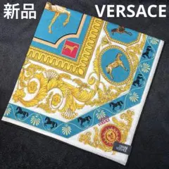★新品★ VERSACE ハンカチ　スカーフ　No.314 日本製　綿100%