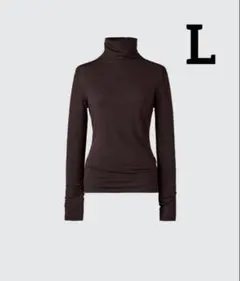 新品未使用　ユニクロ　極暖ヒートテックカシミヤブレンドタートルネックT L