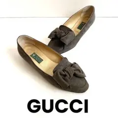 レア❗️ OLD GUCCI  オール ドグッチ リボン ローファー