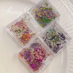 花材　小花　ドライフラワー　ハンドメイド　レジン　ハーバリウム　アクセサリー
