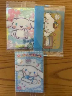 サンリオキャラクターズ シナモロール カード 3枚セット