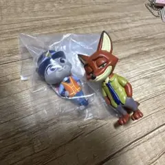 ズートピア ならぶんです。ジュディ　ニック ガチャガチャ