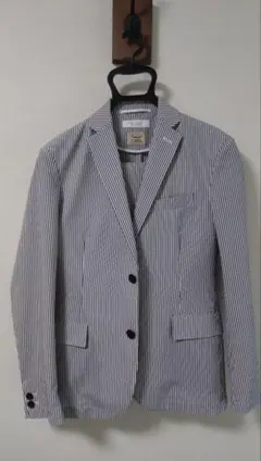 BEAUTY&YOUTH ストライプ テーラードジャケット