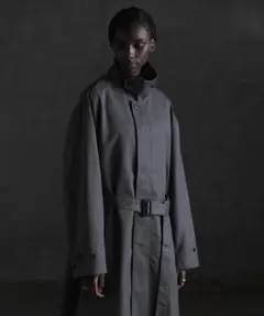 佐藤様【CALLNE】ウールブレンドヘリンボーン ステンカラーコート