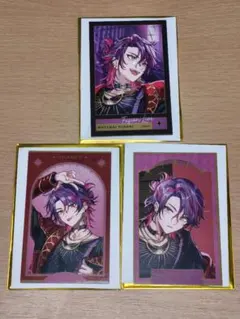 渡会雲雀　チェキ　フォト風カード　にじさんじ　IMPACT　太陽組　3種セット