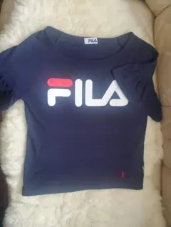 イーストボーイ　FILA　Tシャツ　ネイビー　9号のサムネイル