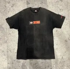 〔US古着90s鬼フェード〕SPLIT ブラック Tシャツ