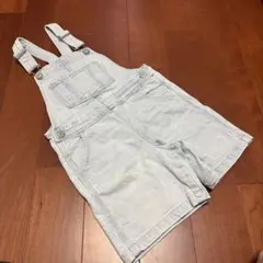 ライトブルー デニムオーバーオール　H&M