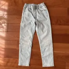 ⚪︎デニム　ユニクロ　120サイズ⚪︎ライトブルー　　ストレッチパンツ　ボトムス