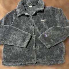Champion フリースジャケット Women's L ネイビー