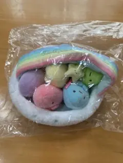 すみっコぐらし　7周年シーンぬいぐるみ　たぴおか 限定品！すみっコぐらし 7周年 たぴおか レインボー シーン
