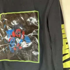 marvel 角度で絵が変わる　スパイダーマン　トレーナー　150 スウェットのサムネイル