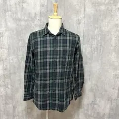 UNIQLO ユニクロ　チェック　シンプル　シャツ　ブラウス　カジュアル　綺麗め