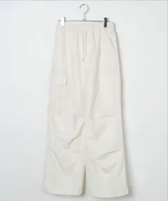 WEGO レディース カーゴパンツ S オフホワイト