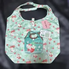 エコバッグ　キティ 未使用品　タグ付き　サンリオ　Sanrio ハローキティのサムネイル