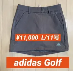 新品■11,000円【アディダス ゴルフ】レディース スカート L/11号